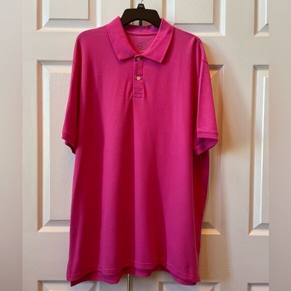 PINK POLO SHIRT SIZE XL - Picture 2 of 4